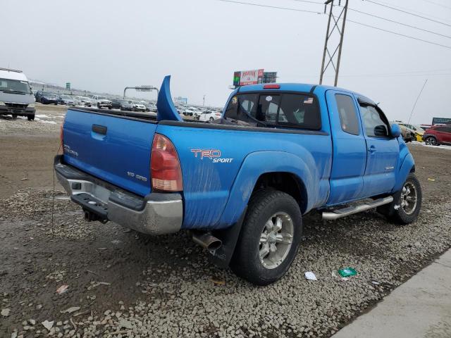 5TEUU42N76Z294849 - 2006 TOYOTA TACOMA ACCESS CAB BLUE photo 3