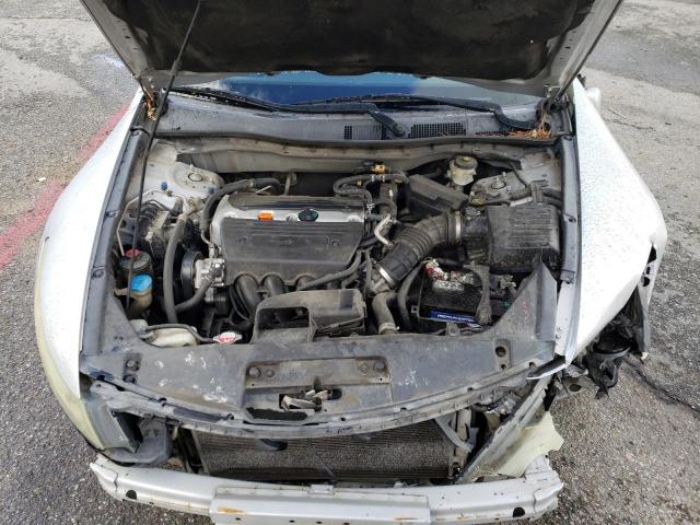 1HGCS12848A005676 - 2008 HONDA ACCORD EXL SILVER photo 11