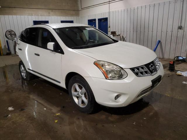 JN8AS5MV3DW658484 - 2013 NISSAN ROGUE S WHITE photo 4