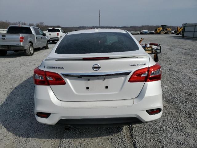 3N1CB7AP1KY438131 - 2019 NISSAN SENTRA SR TURBO WHITE photo 6