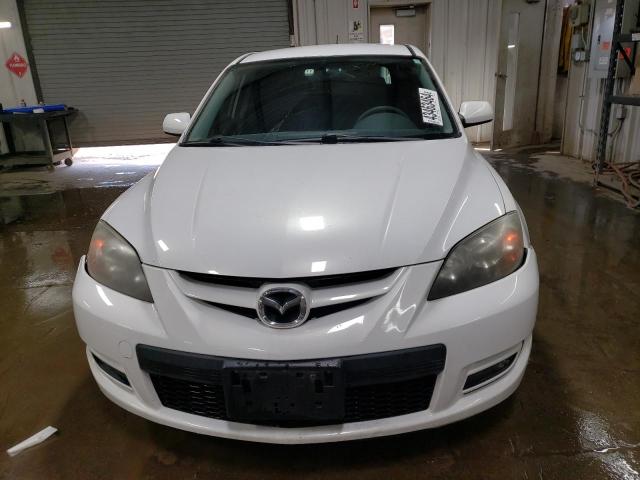 JM1BK34LX91228958 - 2009 MAZDA SPEED 3 WHITE photo 5