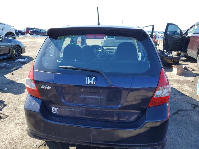 JHMGD38688S061561 - 2008 HONDA FIT SPORT BLUE photo 6