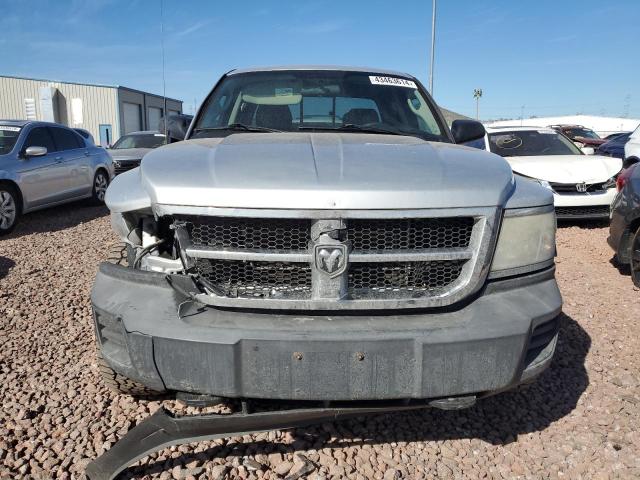 1D7RW7GP6BS534215 - 2011 DODGE DAKOTA TRX SILVER photo 5