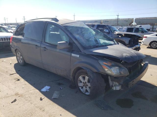 5N1BV28U25N135063 - 2005 NISSAN QUEST S GRAY photo 4