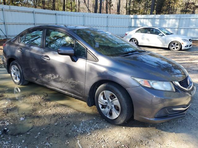 19XFB2F55FE005536 - 2015 HONDA CIVIC LX CHARCOAL photo 4