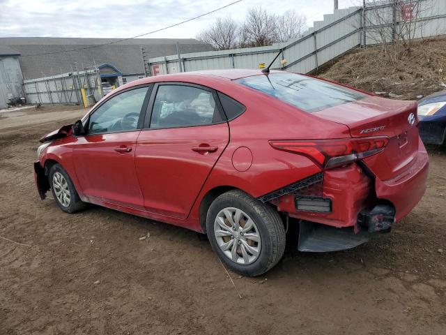 3KPC24A31JE018460 - 2018 HYUNDAI ACCENT SE RED photo 2