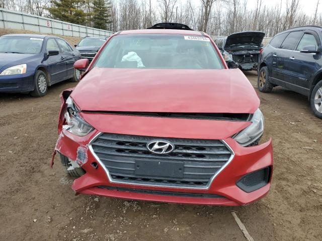 3KPC24A31JE018460 - 2018 HYUNDAI ACCENT SE RED photo 5