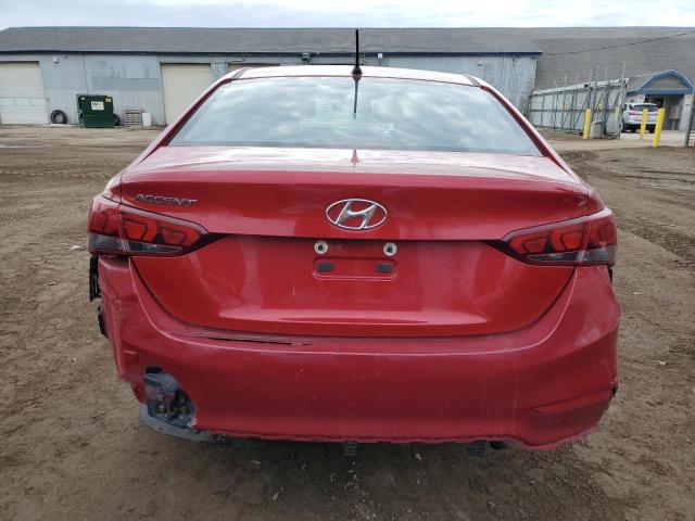 3KPC24A31JE018460 - 2018 HYUNDAI ACCENT SE RED photo 6