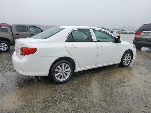 1NXBU4EE5AZ308649 - 2010 TOYOTA COROLLA BASE WHITE photo 3