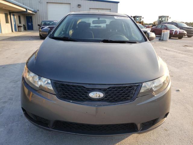 KNAFU4A23D5726866 - 2013 KIA FORTE EX GRAY photo 5