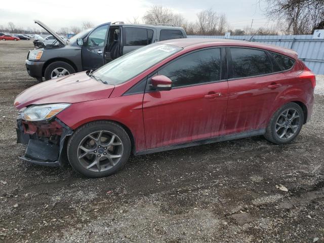 1FADP3K2XEL256509 - 2014 FORD FOCUS SE RED photo 1