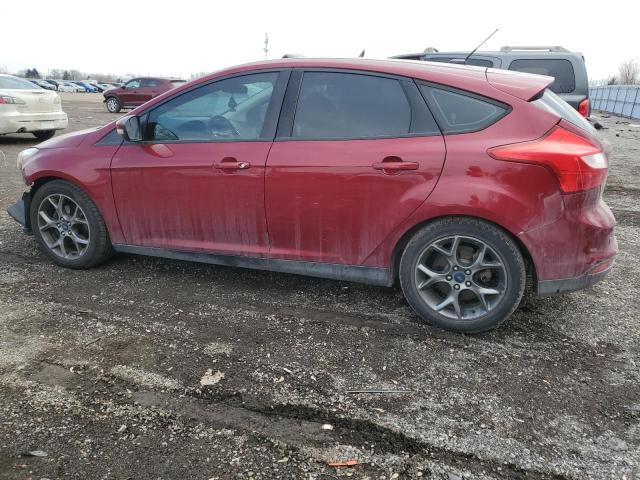 1FADP3K2XEL256509 - 2014 FORD FOCUS SE RED photo 2