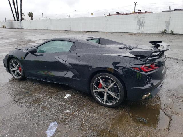 1G1YA3D4XM5122414 - 2021 CHEVROLET CORVETTE STINGRAY 1LT BLACK photo 2