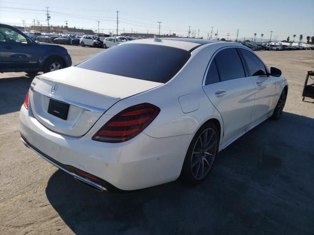 WDDUG6GB0LA507783 - 2020 MERCEDES-BENZ S 450 WHITE photo 3