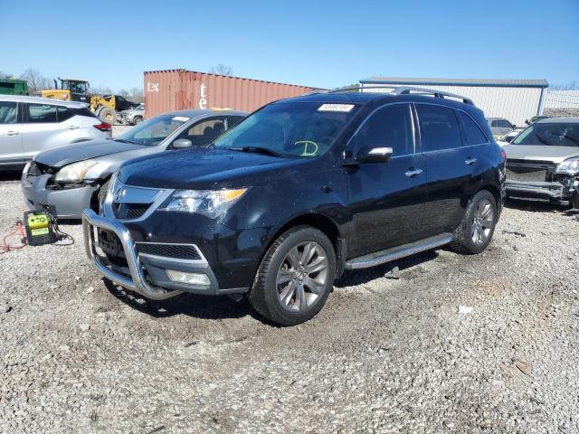 2HNYD2H55BH504958 - 2011 ACURA MDX ADVANCE BLACK photo 1