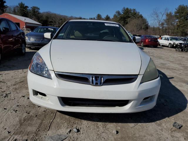 1HGCM66557A052852 - 2007 HONDA ACCORD EX WHITE photo 5