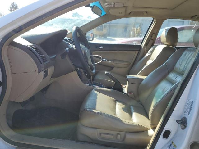 1HGCM66557A052852 - 2007 HONDA ACCORD EX WHITE photo 7