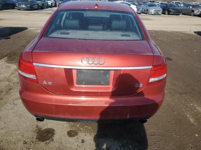 WAUDG94F05N070170 - 2005 AUDI A6 3.2 QUATTRO RED photo 6