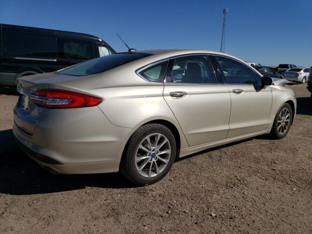 3FA6P0HD6HR404323 - 2017 FORD FUSION SE GOLD photo 3