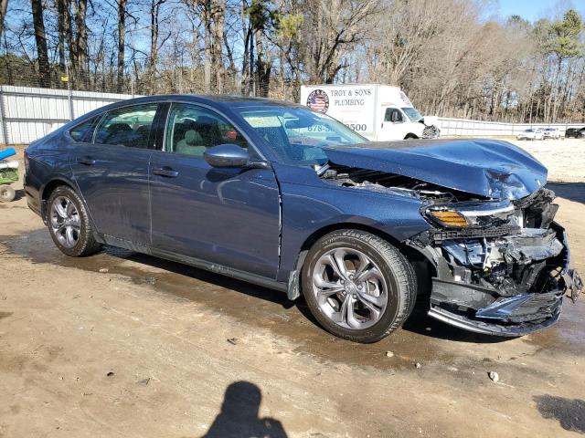 1HGCY1F31PA038291 - 2023 HONDA ACCORD EX BLUE photo 4