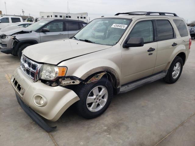 1FMCU0DG9AKC07710 - 2010 FORD ESCAPE XLT GOLD photo 1