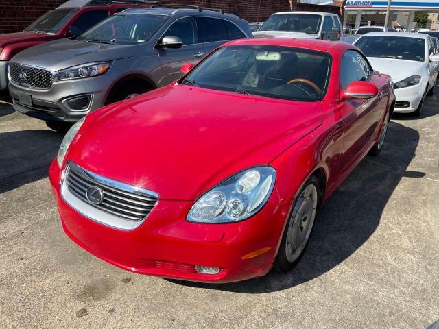 JTHFN48Y530046505 - 2003 LEXUS SC 430 RED photo 2