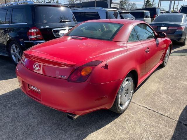 JTHFN48Y530046505 - 2003 LEXUS SC 430 RED photo 4