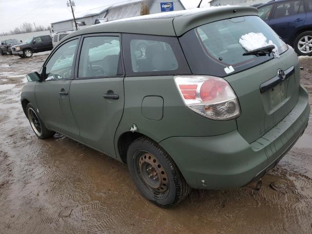 2T1KR32E06C592300 - 2006 TOYOTA COROLLA MA XR GREEN photo 2