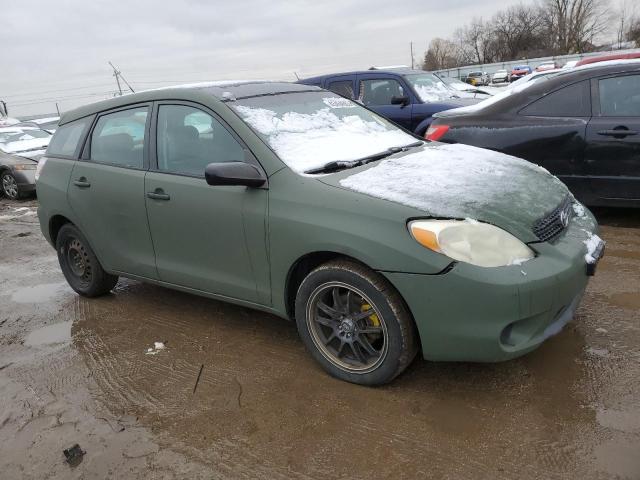 2T1KR32E06C592300 - 2006 TOYOTA COROLLA MA XR GREEN photo 4