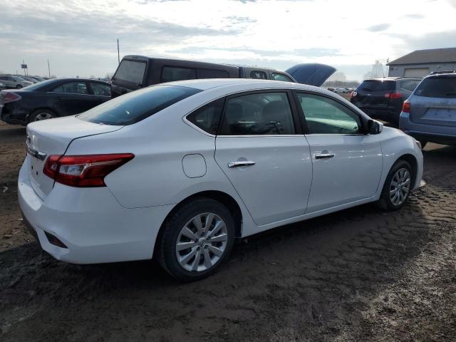 3N1AB7AP3KY355470 - 2019 NISSAN SENTRA S WHITE photo 3