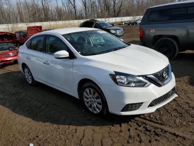 3N1AB7AP3KY355470 - 2019 NISSAN SENTRA S WHITE photo 4