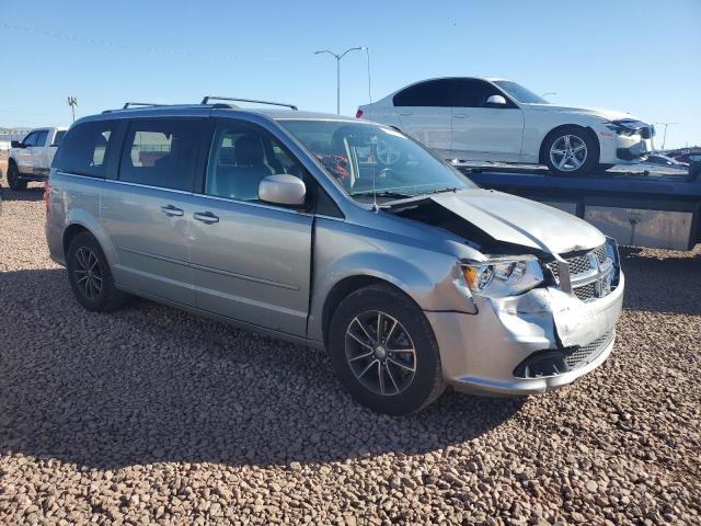 2C4RDGCG3HR625491 - 2017 DODGE GRAND CARA SXT SILVER photo 4