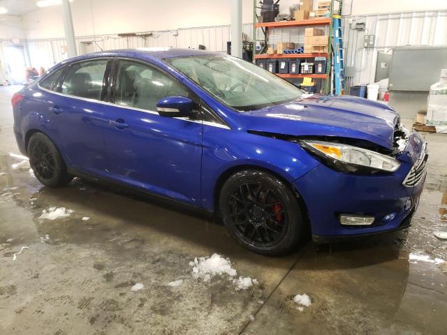 1FADP3J29FL254625 - 2015 FORD FOCUS TITANIUM BLUE photo 4