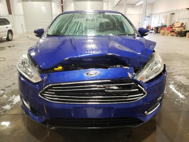 1FADP3J29FL254625 - 2015 FORD FOCUS TITANIUM BLUE photo 5