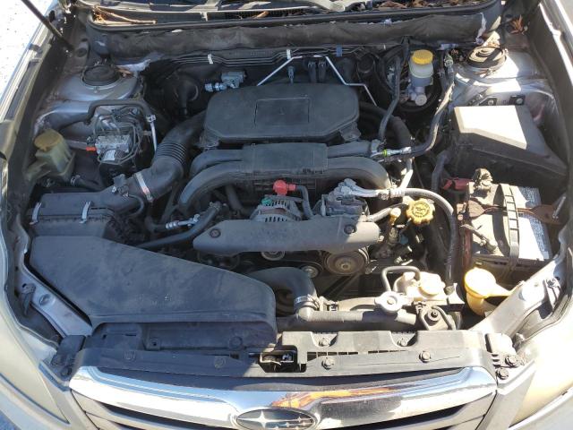 4S4BRCKC1B3399313 - 2011 SUBARU OUTBACK 2.5I LIMITED SILVER photo 11