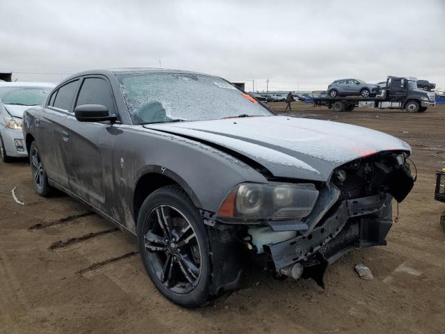 2C3CDXDT3EH360899 - 2014 DODGE CHARGER R/T GRAY photo 4