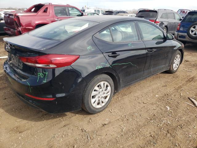 5NPD74LF7JH317802 - 2018 HYUNDAI ELANTRA SE BLACK photo 3