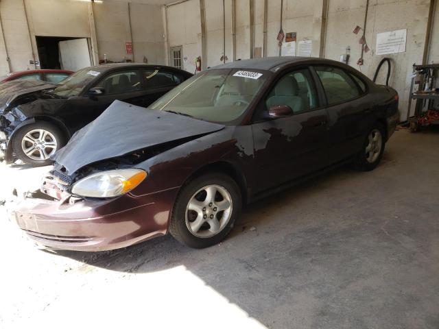 1FAFP55U71G171146 - 2001 FORD TAURUS SES MAROON photo 1