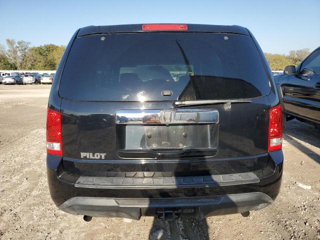 5FNYF3H56CB002618 - 2012 HONDA PILOT EXL BLACK photo 6