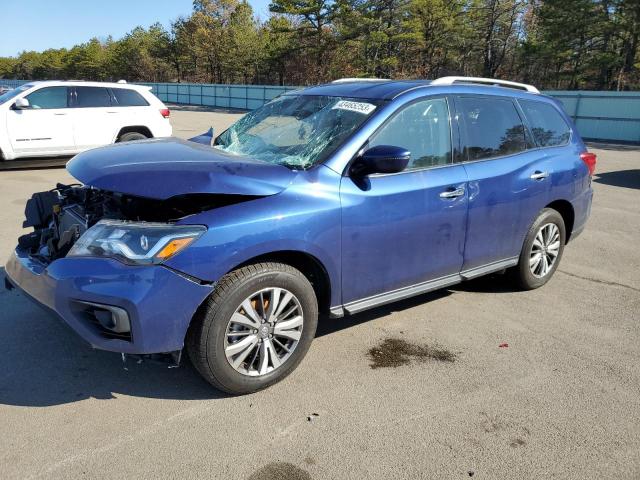 5N1DR2BN3LC606189 - 2020 NISSAN PATHFINDER SV BLUE photo 1