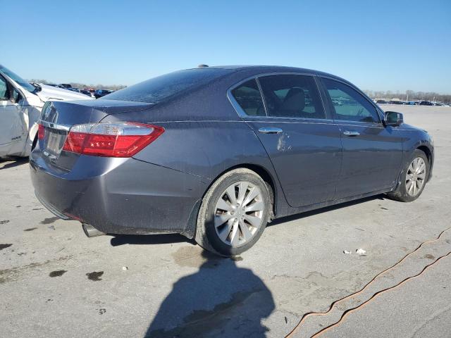 1HGCR2F84DA086698 - 2013 HONDA ACCORD EXL GRAY photo 3