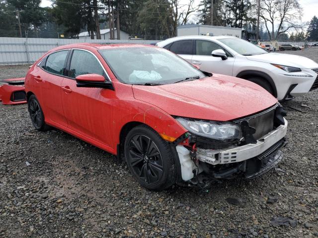 SHHFK7H89KU404148 - 2019 HONDA CIVIC EXL წითელი ფოტო 4