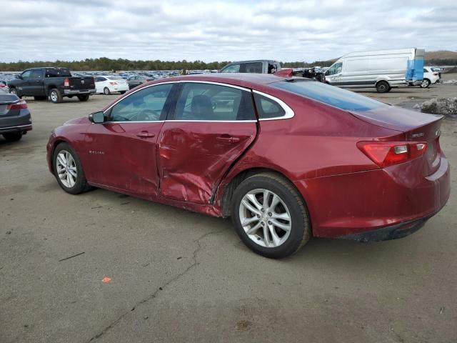 1G1ZD5ST6JF100885 - 2018 CHEVROLET MALIBU LT RED photo 2