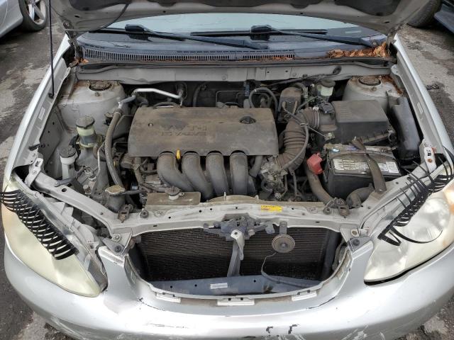 JTDBR32E030033707 - 2003 TOYOTA COROLLA CE SILVER photo 11