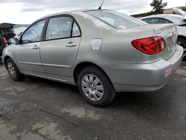 JTDBR32E030033707 - 2003 TOYOTA COROLLA CE SILVER photo 2