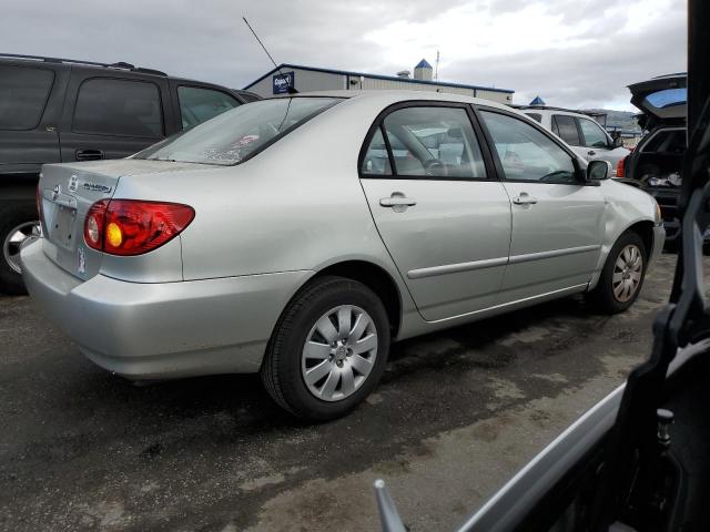 JTDBR32E030033707 - 2003 TOYOTA COROLLA CE SILVER photo 3