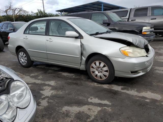 JTDBR32E030033707 - 2003 TOYOTA COROLLA CE SILVER photo 4