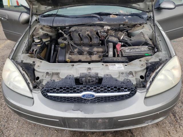 1FAFP55S12A214401 - 2002 FORD TAURUS SES GRAY photo 11