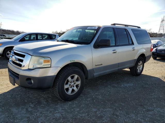 1FMFK15537LA17409 - 2007 FORD EXPEDITION EL XLT SILVER photo 1