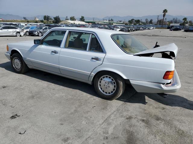 WDBCA35E9MA597275 - 1991 MERCEDES-BENZ 420 SEL WHITE photo 2